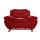 Furniture PU Single Sofa Living Room Modern Style